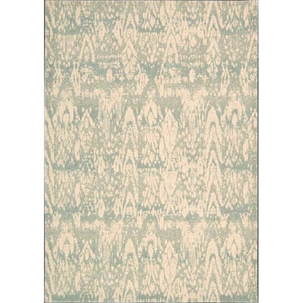 Nourison Nepal Area Rug Collection Seafoam 5 Ft 3 In. X 7 Ft 5 In. Rectangle 99446151575